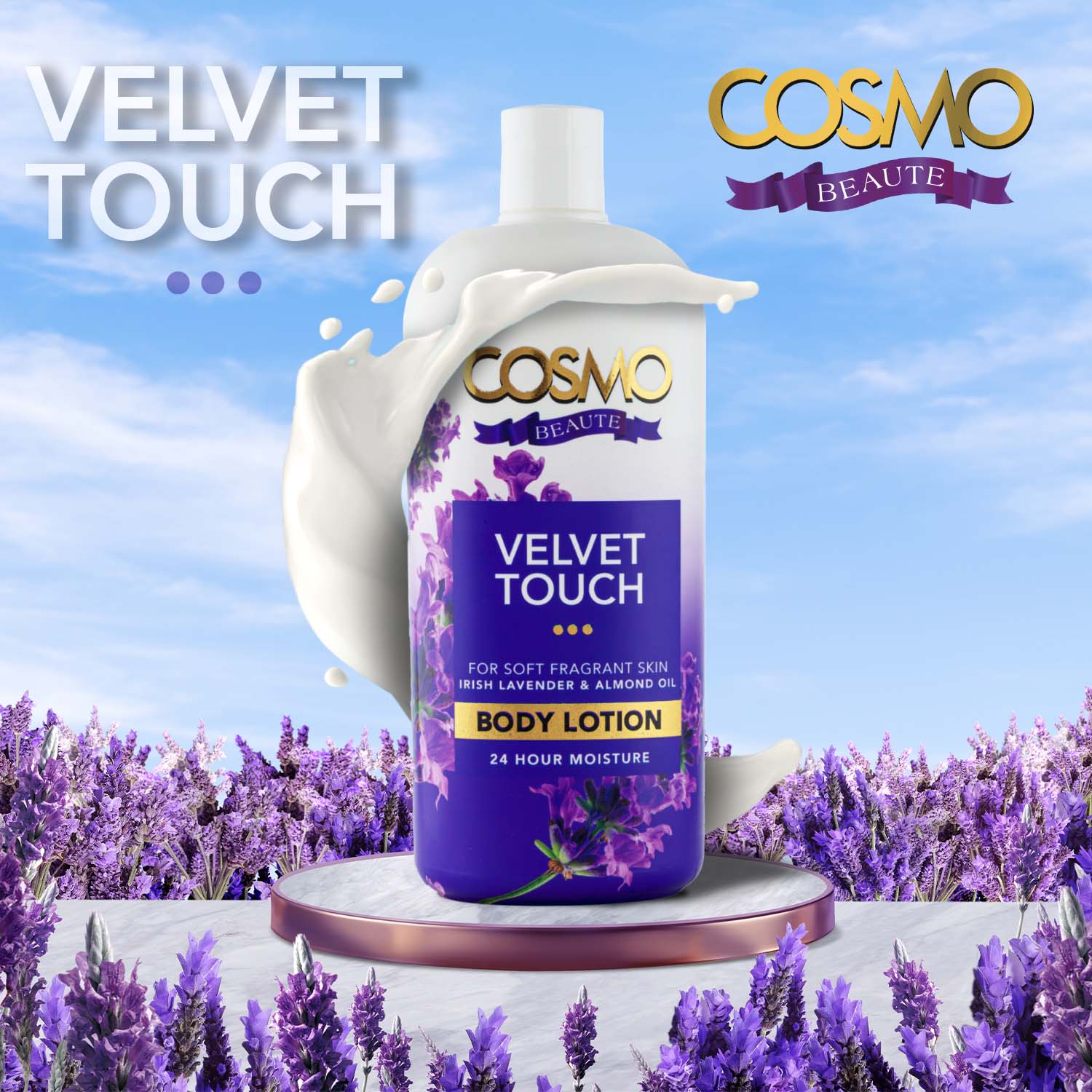 Velvet Touch Moisturizing Body Lotion